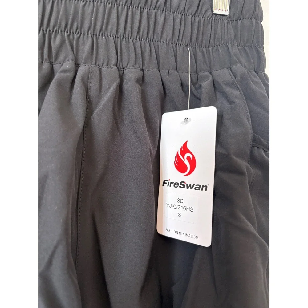 FireSwan High-Waisted Athletic Shorts – Black – Size Small – NWT - Picture 4 of 4